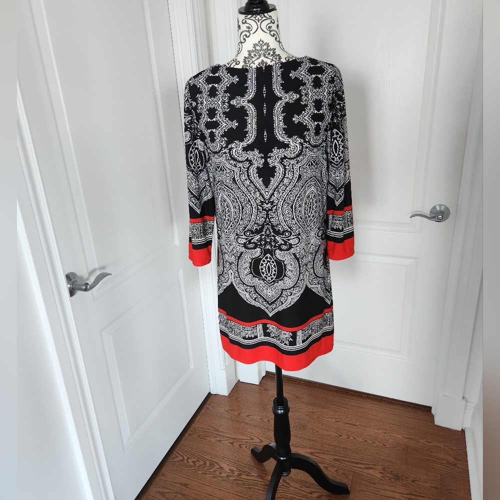 Black and Red Short Dress Size S